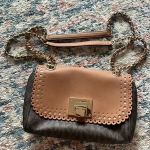 Michael Kors Brown Crossbody bag with adjustable straps